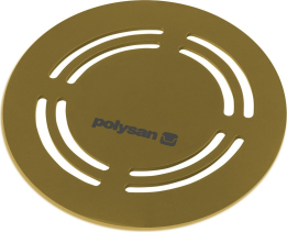 Polysan FLEXIA kruhová krytka sifonu, zlato mat 73218