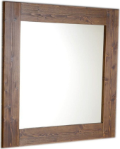Sapho BRAND zrcadlo v dřevěném rámu 60x80cm, mořený smrk BA058S