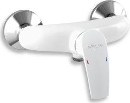 Novaservis Sprchová baterie bez příslušenství 150 mm Metalia 57 bílá 57060/1,1