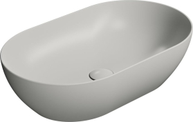 GSI PURA keramické umyvadlo na desku 60x37cm, cenere mat 883417