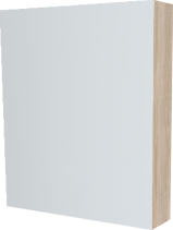 Mereo Koupelnová skříňka zrcadlová 60 cm, galerka, 1x dvířka levá, Multidecor, Blonde Liberty Elm CN798G61BLE1