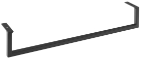 Sapho HANG držák ručníků pod umyvadlo 560x98mm, černá mat HG560
