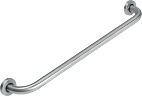Novaservis Madlo rovné 800 mm s krytkami kartáčovaná nerez R6680,4