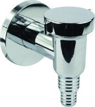 Klum Sifon pračkový se zpětnou klapkou ø 32 mm, chrom PR7015A