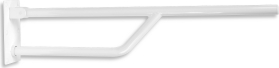 Novaservis Úchyt jednoduchý sklopný 826 mm bílý R66800,11