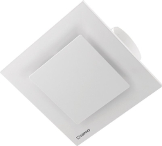 Sapho TECTO stropní ventilátor axiální, 20W, potrubí 100mm, bílá TC201