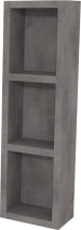 Mereo Aira, koupelnová skříňka 20 cm, horní, policová, Multidecor, Beton tmavě šedý CN796SBET2
