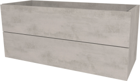 Mereo Aira, koupelnová skříňka 121 cm, Multidecor, Chromix stříbrný CN793SACST