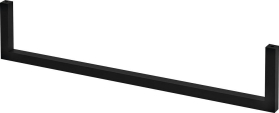 Sapho AVICE sušák osušky, 450x95mm, černá mat VC467