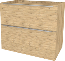Mereo Mailo, koupelnová skříňka 61 cm, chrom madlo, Multidecor, Dub San remo sand CN590SDSAN