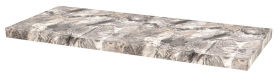 Sapho AVICE deska pod umyvadlo 110x39cm, tl.5cm, šedý kámen AV11110