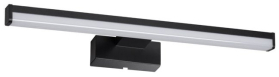 KANLUX ASTEN LED svítidlo 8W, 400x110mm, IP44, černá mat 26683