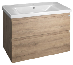 Aqualine ALTAIR umyvadlová skříňka 86, 5x60x45cm, dub emporio AI390