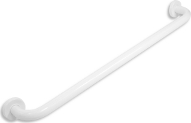Novaservis Madlo rovné s krytkami 800 mm bílé R6680,11