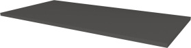 Mereo Koupelnová deska na skříňku 122 cm, Multidecor, Šedý diamant CN799D122SEDD