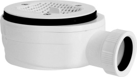 Gelco GELCO vaničkový sifon, průměr 90mm, DN40, extra nízký, pro vaničky s krytem GE90EXN MINUS