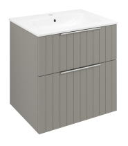 Sapho CIRASA umyvadlová skříňka 59, 2x64x46cm, agila strip CR601-4343S
