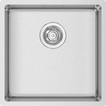 Nerezový dřez Sinks BOX 440 gunmetal RO 1,0mm RDBOK4404401GMRO