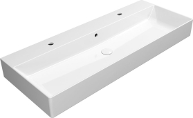 GSI KUBE X keramické dvojumyvadlo 120x47cm, bílá ExtraGlaze 9424211