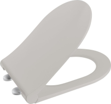 Sapho BRILLA WC sedátko, SLIM, Soft Close, latte mat 100787-114