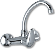Novaservis Dřezová umyvadlová baterie 150 mm Metalia 55 chrom 55030,0