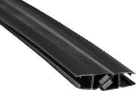 Aqualine Magnetické těsnění 45° 8/8mm skla, černá MAG01B-8