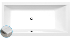 Polysan CLEO SLIM obdélníková vana 180x90x48cm, bílá 13111S