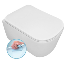 Kerasan TRIBECA závěsná WC mísa, Rimless, 35x54cm, bílá 511401