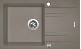 Granitový dřez Sinks LINEA 780 XC Truffle SIGLI78048054XC