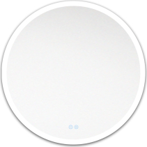 Mereo  Zrcadlo kulaté pr. 60 cm, LED osvětlení CN162