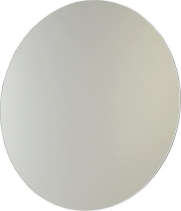 Aqualine Zrcadlo s broušenou hranou kulaté ø 80cm, CU free 22446