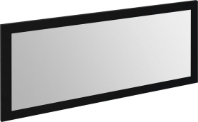 Sapho TREOS zrcadlo v rámu 110x50cm, černá mat TS100-3535