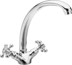 Sapho ANTEA stojánková dřezová baterie, výška 265mm, chrom 3111