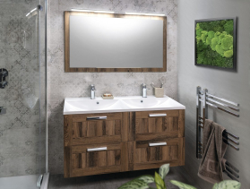 Sapho Koupelnový set AMIA 120, dub collingwood KSET-042