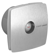 Cata X-MART 10 koupelnový ventilátor axiální, 15W, potrubí 100mm, nerez mat 01040000