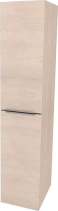 Mereo Mailo, koupelnová skříňka vysoká 170 cm, chrom madlo, Multidecor, Dub Patinovaný CN594LPDUP1