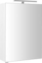 Sapho RIWA galerka s LED osvětlením, 50x70x17cm, bílá lesk RIW050-0030