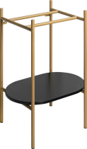 Sapho PUNO podstavec pod umyvadlo 550x795x396mm, zlato mat SKA590-5