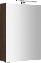 Sapho MIRRÓ galerka s LED osvětlením, 50x70x16cm, levá/pravá, borovice rustik MC050-0016