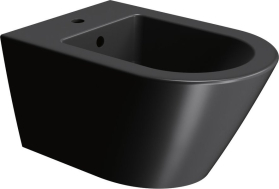 GSI KUBE X bidet závěsný 36x55cm, černá mat 9465126