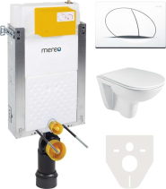 Mereo WC komplet pro zazdění s přislušenstvím MM01SETR