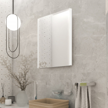 Nimco OBDELNÍKOVÁ - OSTRÉ ROHY LED zrcadlo 600x800 ZP 9002