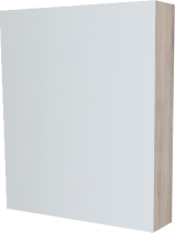Mereo Koupelnová skříňka zrcadlová 60 cm, galerka, 1x dvířka levá, Multidecor, Dub Kronberg světlý CN798G61DKRS