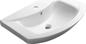 Aqualine ZERO keramické umyvadlo nábytkové 65x46cm, bílá 6065