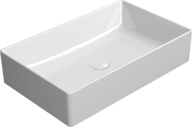 GSI KUBE X keramické umyvadlo na desku, 60x37cm, bílá ExtraGlaze 945311