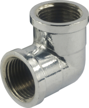 Klum Klum Koleno, chrom, FxF, 3/4" PR5042C