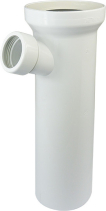 Aliaxis Česká republika s.r.o. Připojovací kus DN 100/D 110, 400 mm, s odbočkou DN40, 6/4", přímý PR7081C (58A08010099)
