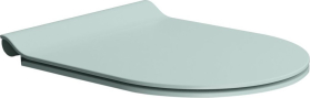 GSI PURA WC sedátko, SLIM, Soft Close, Quick Release, ghiaccio mat/chrom MS86CSN15
