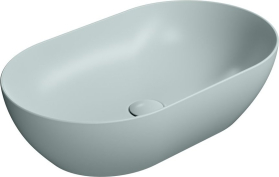 GSI PURA keramické umyvadlo na desku 60x37cm, ghiaccio mat 883415