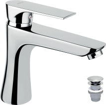 Novaservis Umyvadlová stojánková baterie ALGEO SQUARE chrom 82003,0